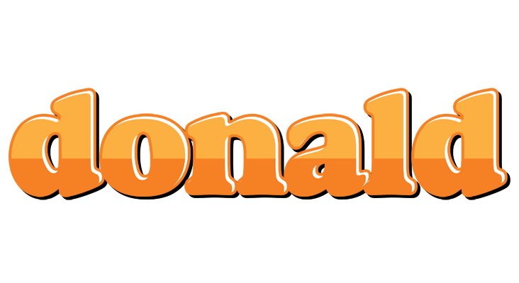 Donald orange logo