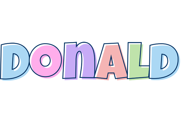 Donald pastel logo