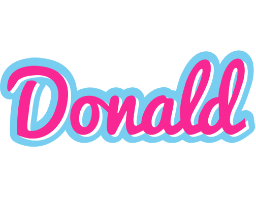 Donald popstar logo