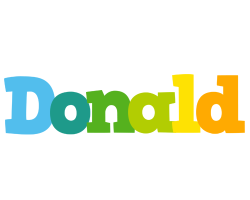 Donald rainbows logo