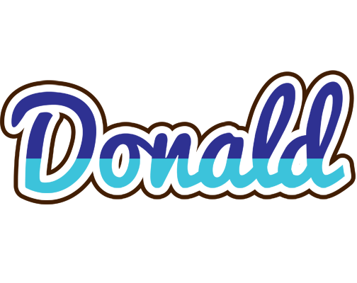 Donald raining logo