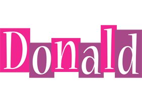 Donald whine logo