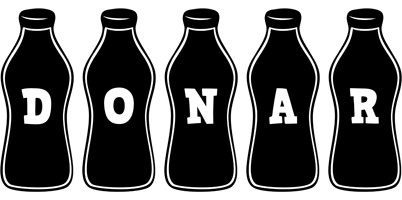 Donar bottle logo