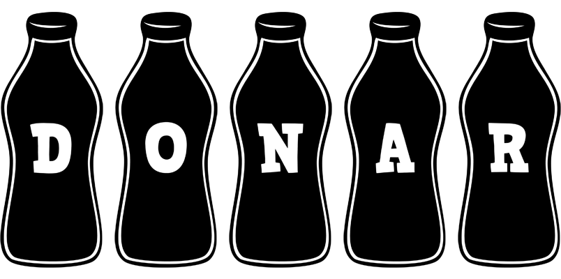 Donar bottle logo