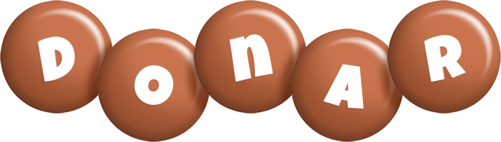 Donar candy-brown logo