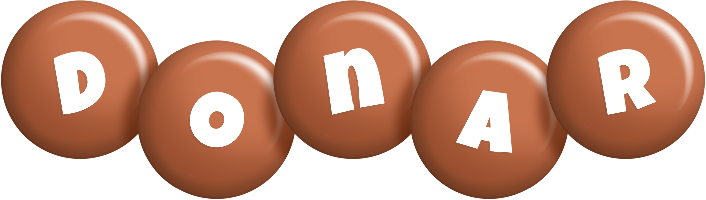 Donar candy-brown logo