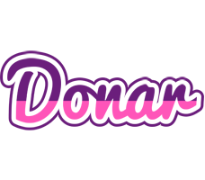 Donar cheerful logo