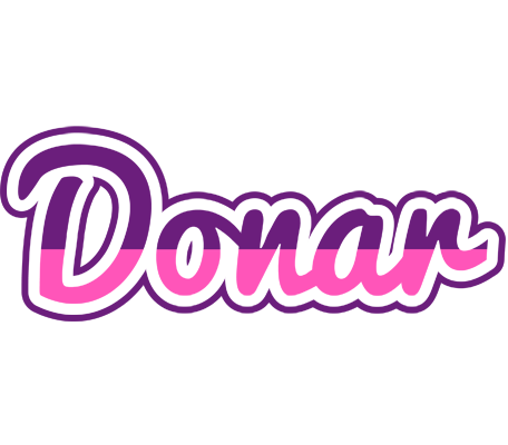 Donar cheerful logo