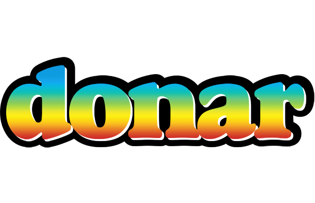 Donar color logo