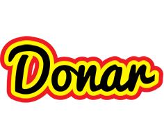 Donar flaming logo