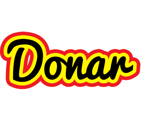 Donar flaming logo