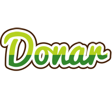 Donar golfing logo