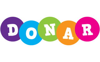 Donar happy logo