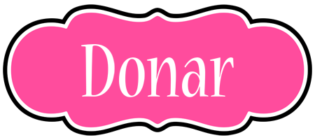 Donar invitation logo