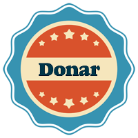 Donar labels logo