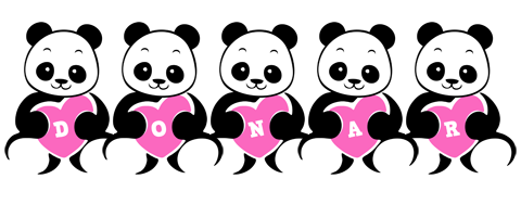 Donar love-panda logo