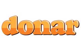 Donar orange logo