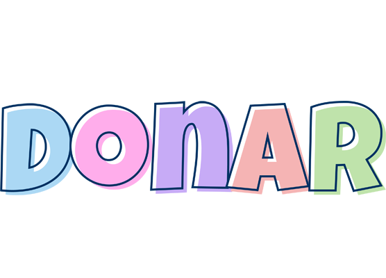 Donar pastel logo