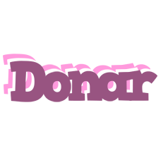 Donar relaxing logo