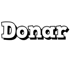 Donar snowing logo