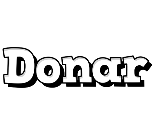Donar snowing logo