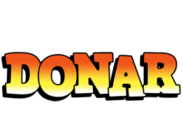 Donar sunset logo