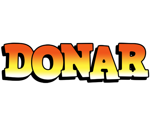 Donar sunset logo