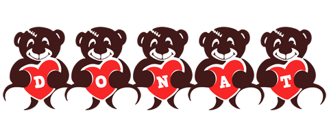 Donat bear logo