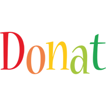 Donat birthday logo