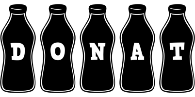 Donat bottle logo