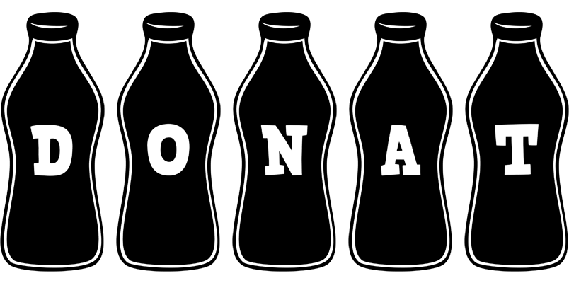 Donat bottle logo