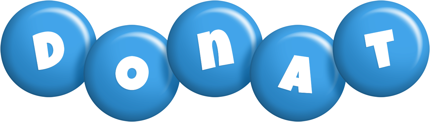 Donat candy-blue logo