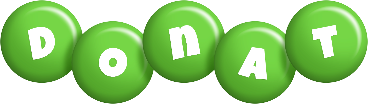 Donat candy-green logo