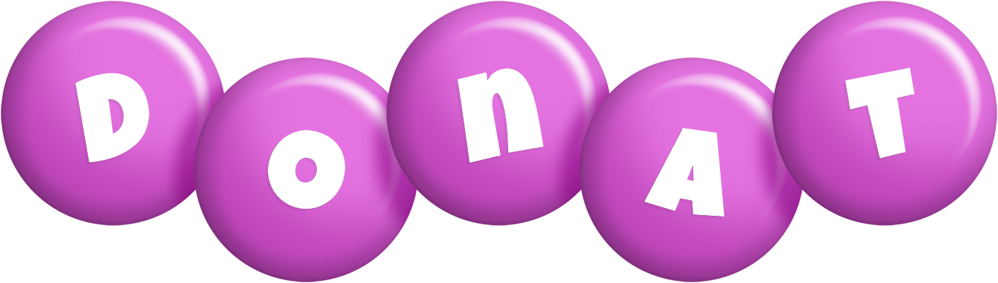 Donat candy-purple logo