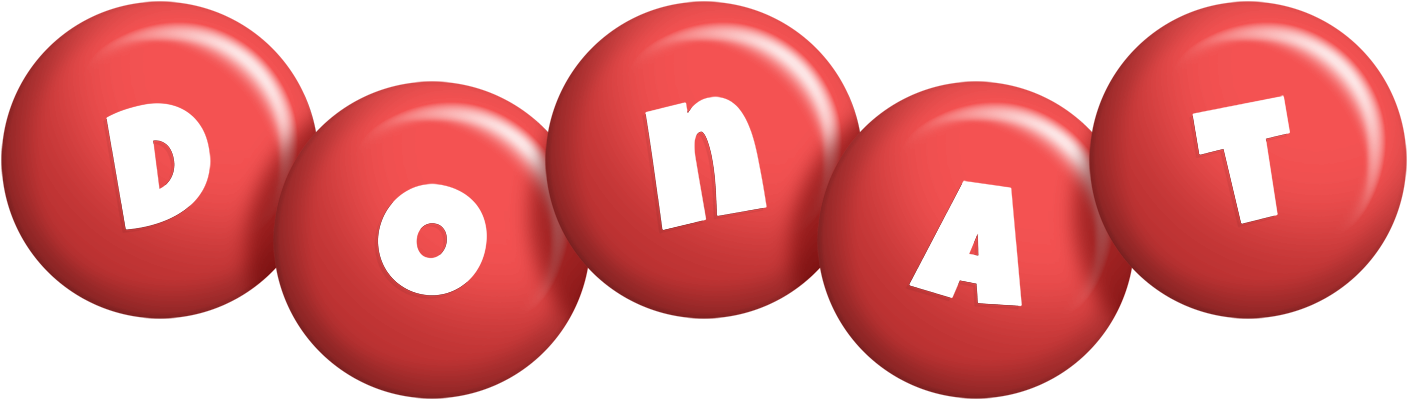 Donat candy-red logo