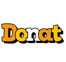 Donat cartoon logo