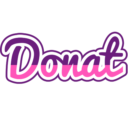 Donat cheerful logo