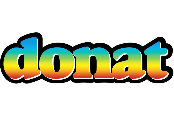 Donat color logo