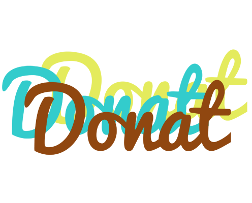Donat cupcake logo