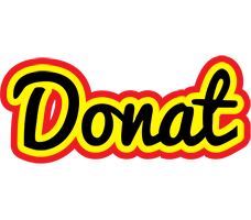 Donat flaming logo