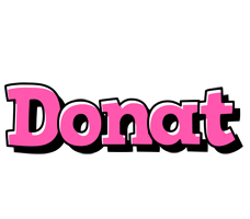 Donat girlish logo