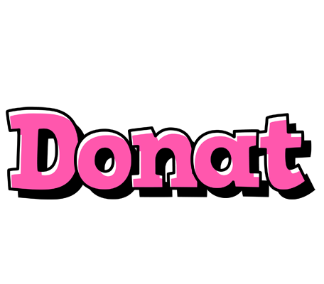Donat girlish logo
