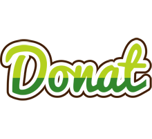 Donat golfing logo