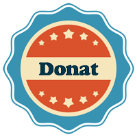 Donat labels logo