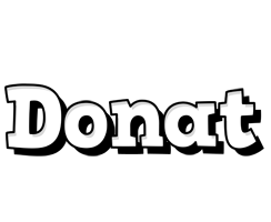 Donat snowing logo