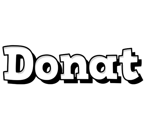 Donat snowing logo