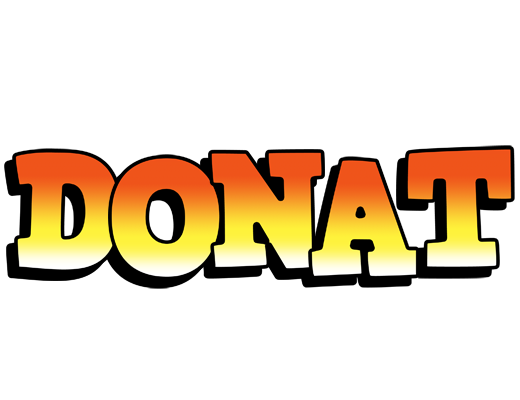 Donat sunset logo