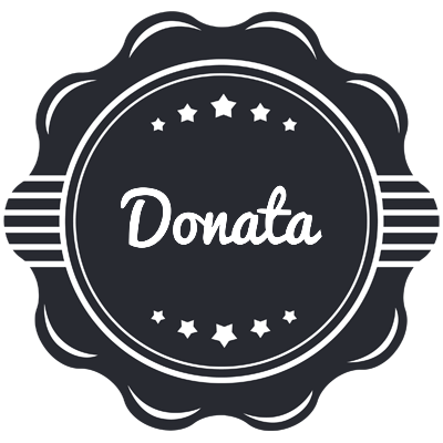 Donata badge logo