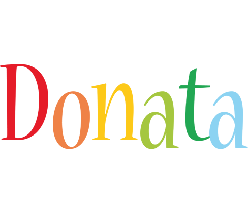 Donata birthday logo