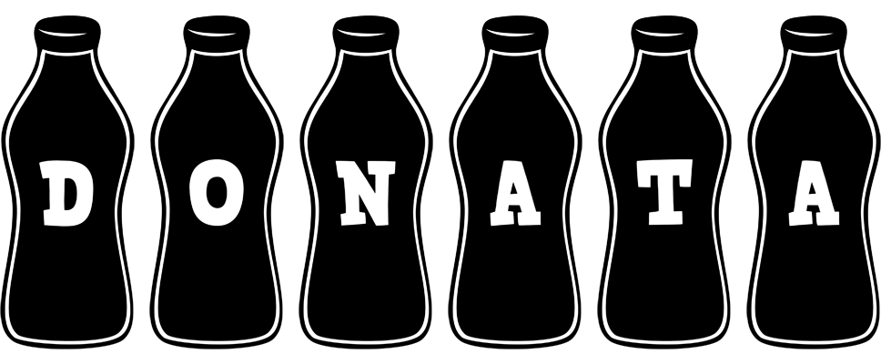 Donata bottle logo
